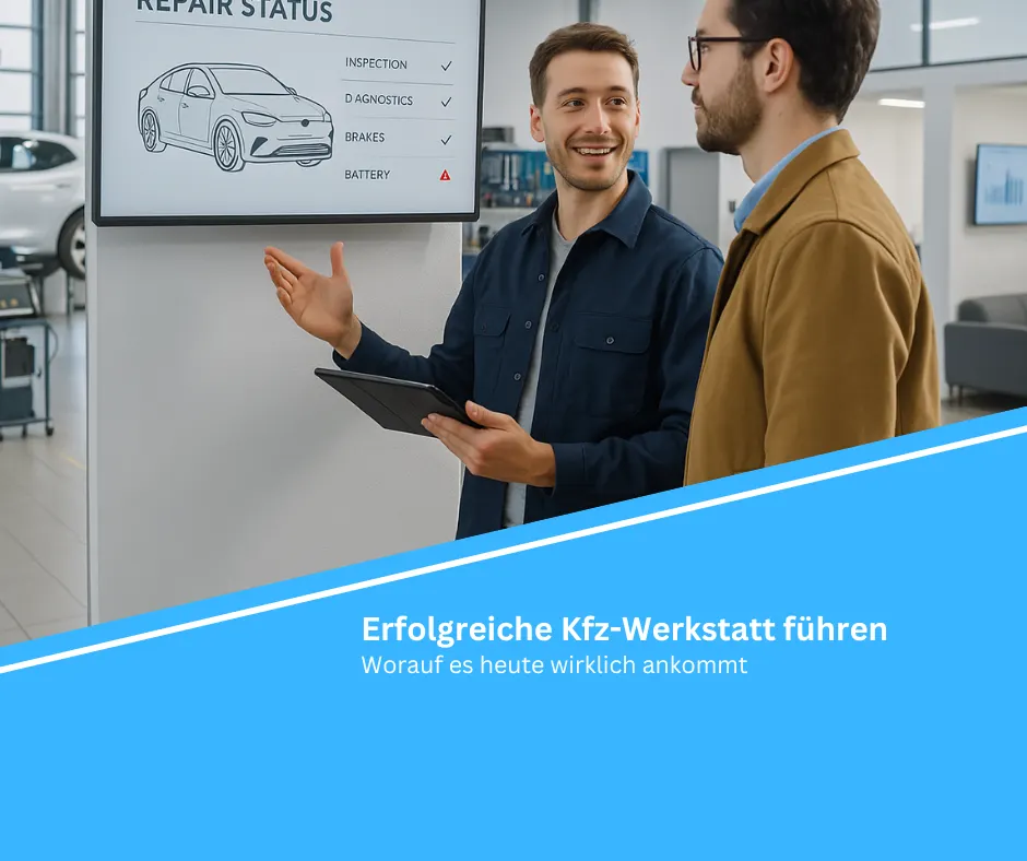 Erfolgreiche Kfz-Werkstatt führen: Worauf es heute wirklich ankommt